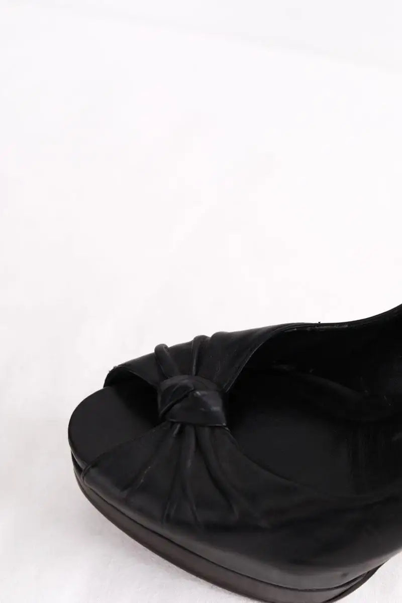 Talons Stuart Weitzman Noir en Cuir