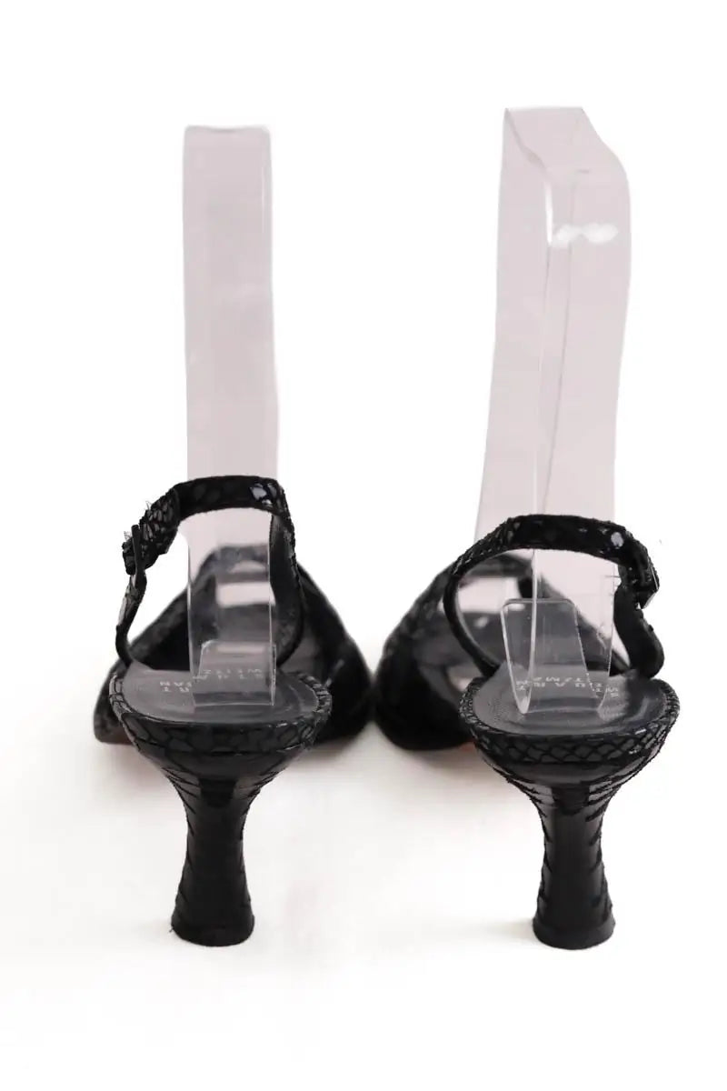 Talons Stuart Weitzman Noir en Cuir