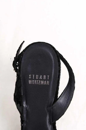 Talons Stuart Weitzman Noir en Cuir