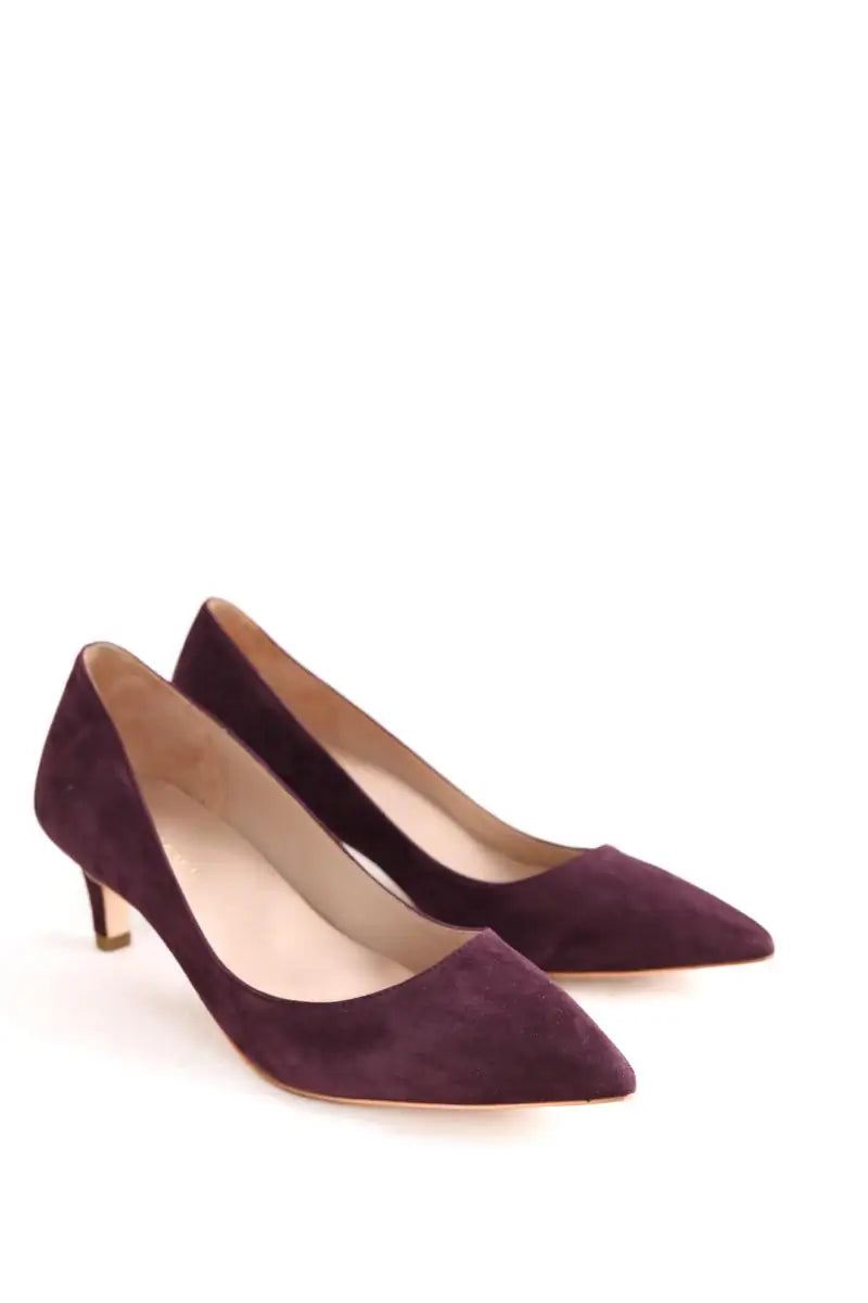 Talons Stuart Weitzman Violet en Daim
