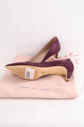 Talons Stuart Weitzman Violet en Daim