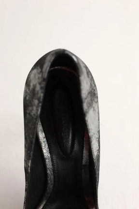 Talons The Kooples Argent en Cuir