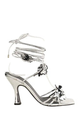 Talons The Kooples Argent en Plastique, taille 40 - Seconde Main