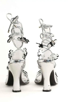 Talons The Kooples Argent en Plastique