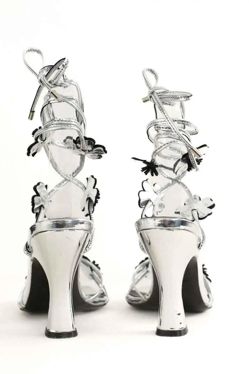 Talons The Kooples Argent en Plastique