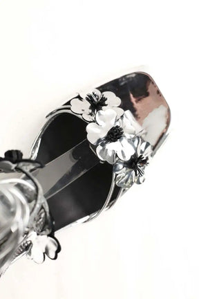 Talons The Kooples Argent en Plastique