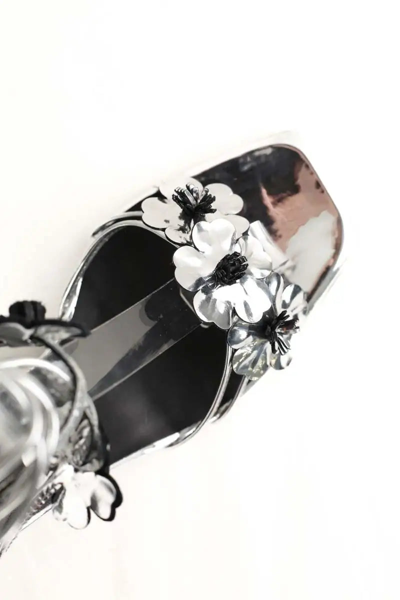 Talons The Kooples Argent en Plastique