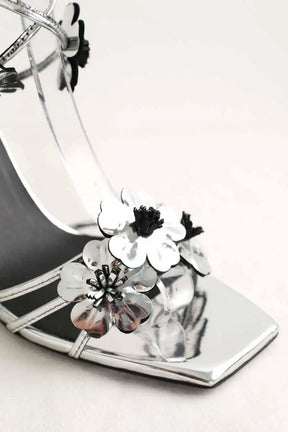 Talons The Kooples Argent en Plastique