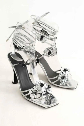 Talons The Kooples Argent en Plastique