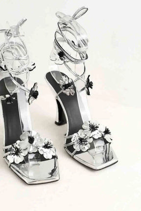 Talons The Kooples Argent en Plastique