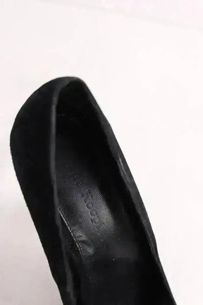 Talons The Kooples Noir en Daim