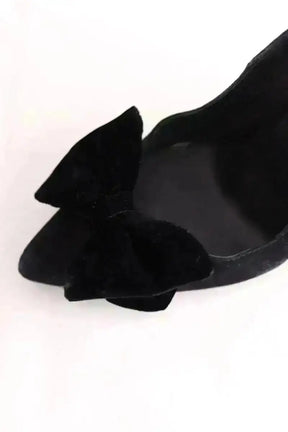 Talons The Kooples Noir en Daim