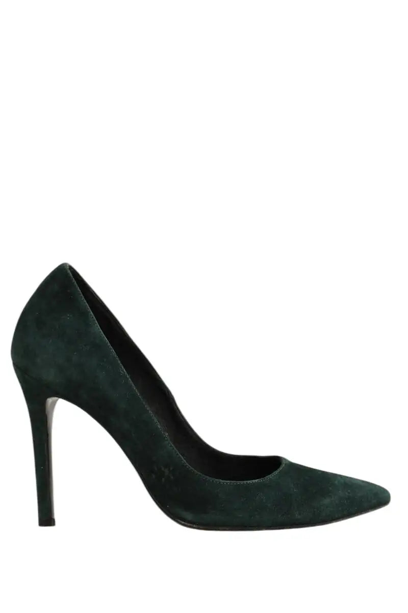 Talons The Kooples Vert en Daim, taille 37 - Seconde Main
