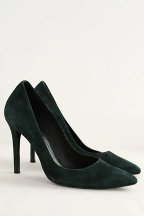 Talons The Kooples Vert en Daim