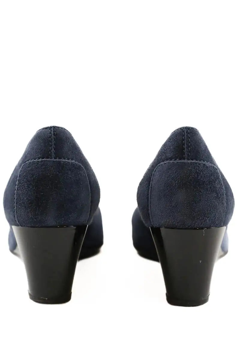 Talons Tod's Bleu en Daim