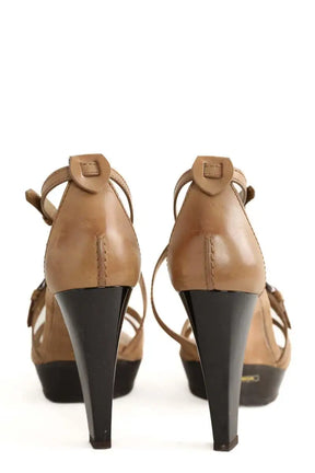 Talons Tod's Marron en Cuir