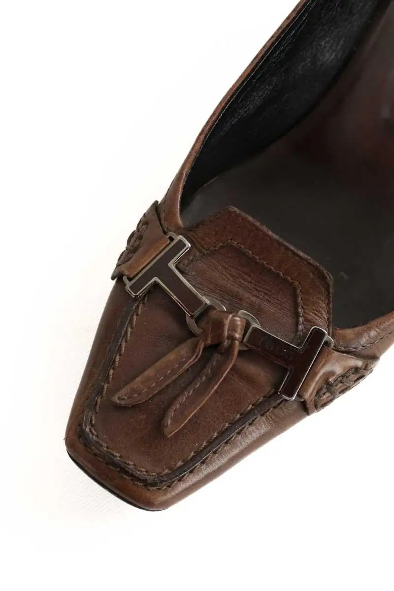 Talons Tod's Marron en Cuir