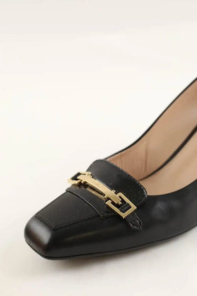 Talons Tod's Noir en Cuir