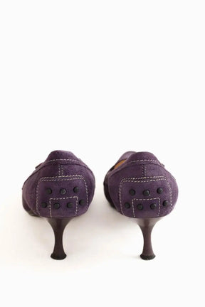 Talons Tod's Violet en Daim