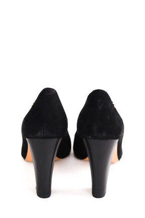 Talons Tommy Hilfiger Noir en Daim