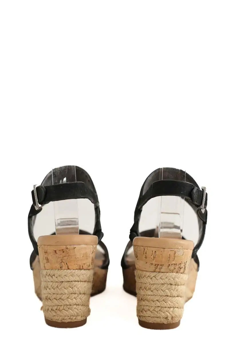 Talons Ugg Noir en Daim