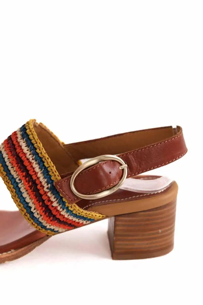 Talons Vanessa Bruno Multicolore en Cuir