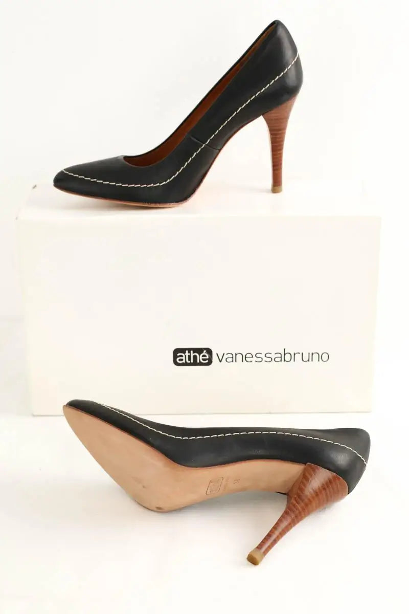 Talons Vanessa Bruno Noir en Cuir