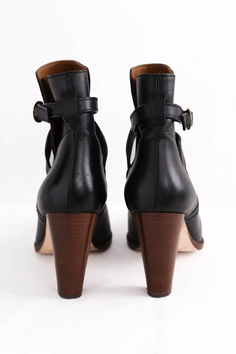 Talons Vanessa Bruno Noir en Cuir