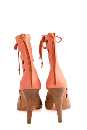 Talons Vanessa Bruno Orange en Cuir