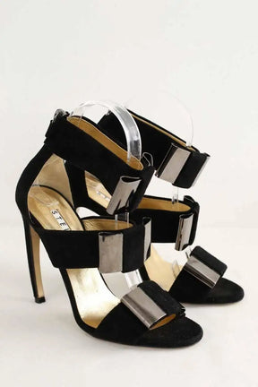 Talons Walter Steiger Noir en Daim