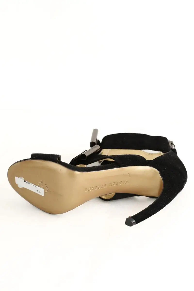 Talons Walter Steiger Noir en Daim