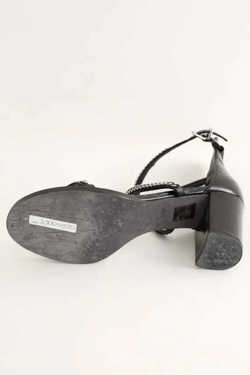 Talons Zadig & Voltaire Noir en Cuir