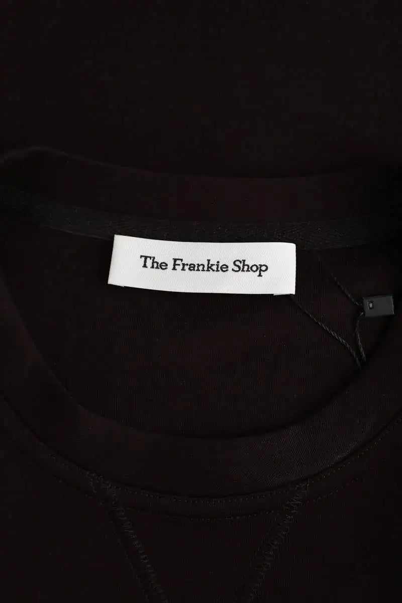 Tank top The Frankie Shop Laos Marron en Coton