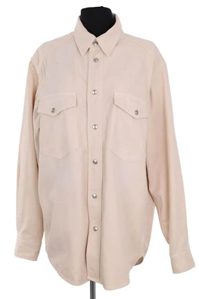 Surchemise Isabel Marant Tailly Beige en Coton, taille XS - Seconde Main
