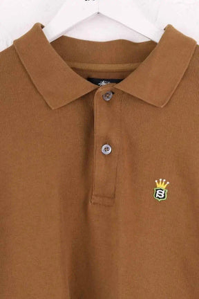 Polo Stüssy Camel en Coton