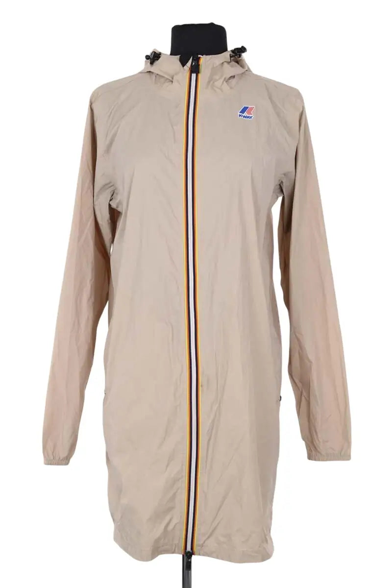 Manteau K-Way Beige en Synthétique, taille XS - Seconde Main