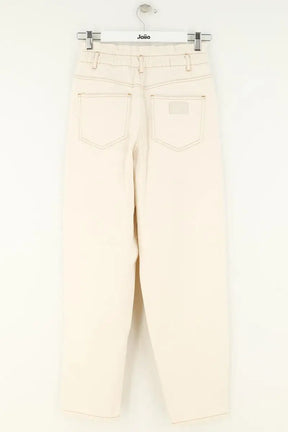 Pantalon Maje Beige en Coton