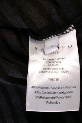 Top sans manche Sandro  Noir