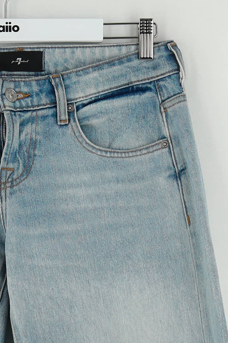 Jean large 7 For All Mankind  Bleu