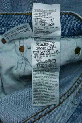 Jean droit Levi's Bleu en Coton