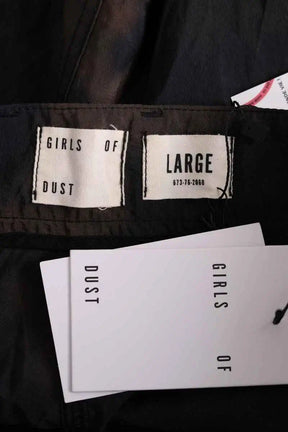 Pantalon Girls of Dust Marron en Synthétique