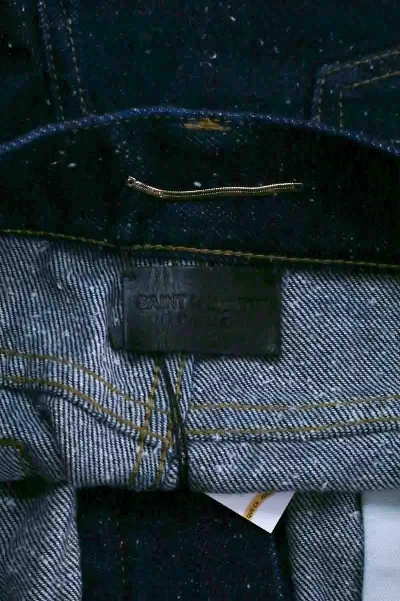 Bermuda Saint Laurent Marine en Coton