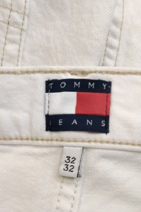 Jean droit Tommy Hilfiger  Blanc