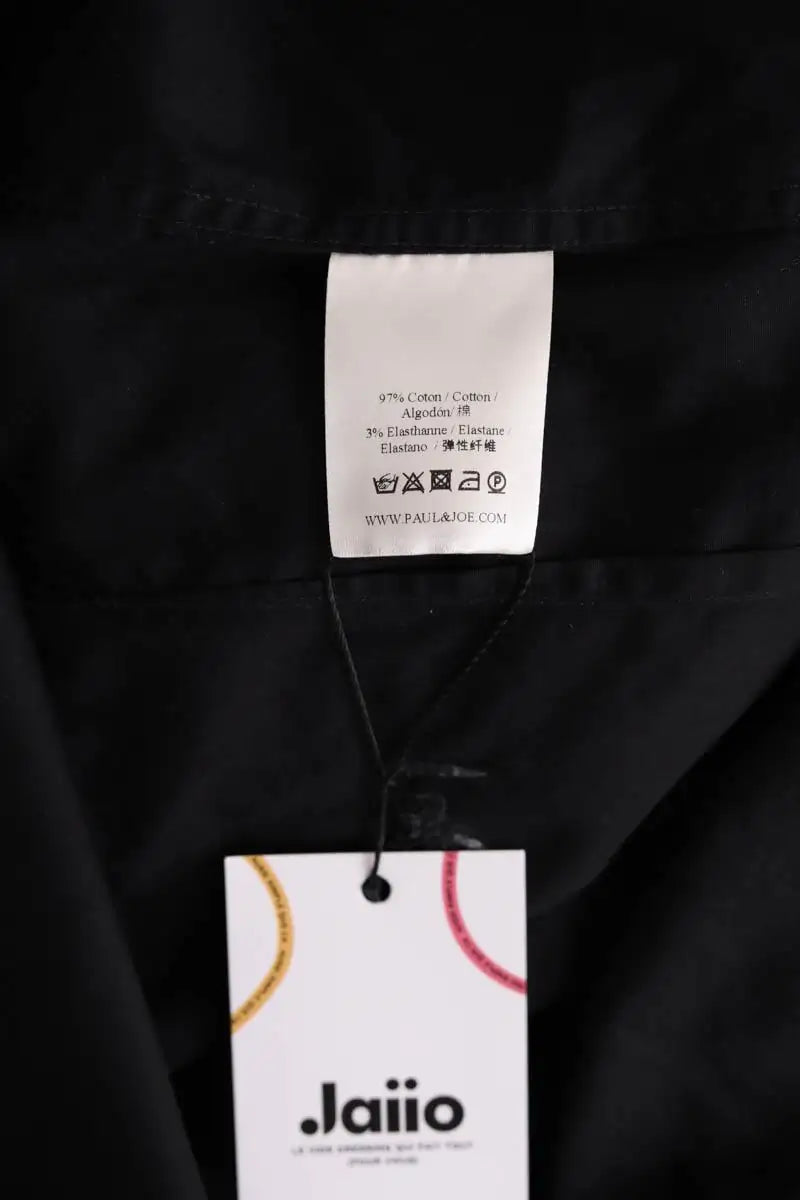 Chemise Paul & Joe Noir en Coton