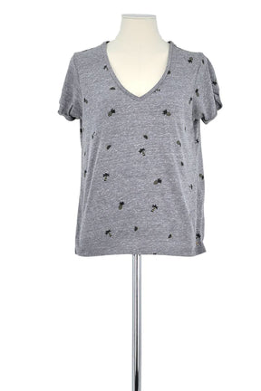 T-shirt Des Petits Hauts  Gris