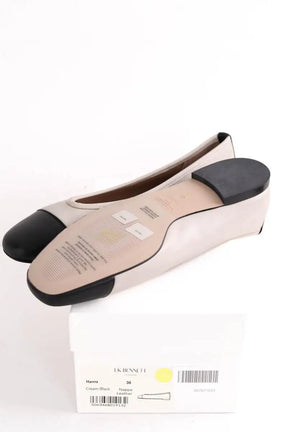 Ballerines LK Bennett Hanna Ecru en Cuir