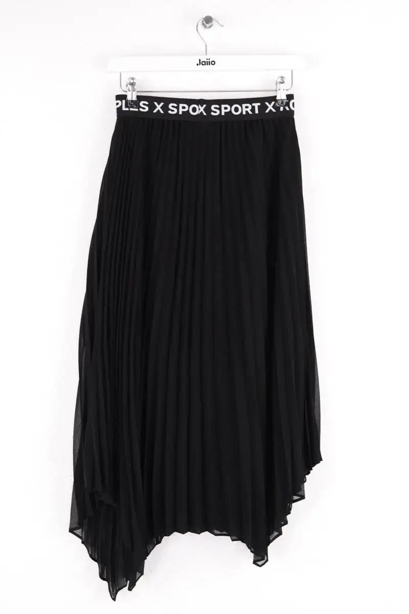 Jupe The Kooples Noir en Synthétique