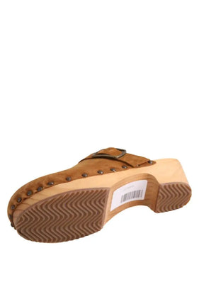 Sabots Ba&Sh Camel en Daim