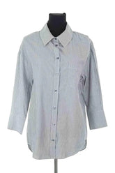 Chemise Anine Bing Gris en Coton, taille XS - Seconde Main