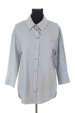 Chemise Anine Bing Gris en Coton, taille XS - Seconde Main
